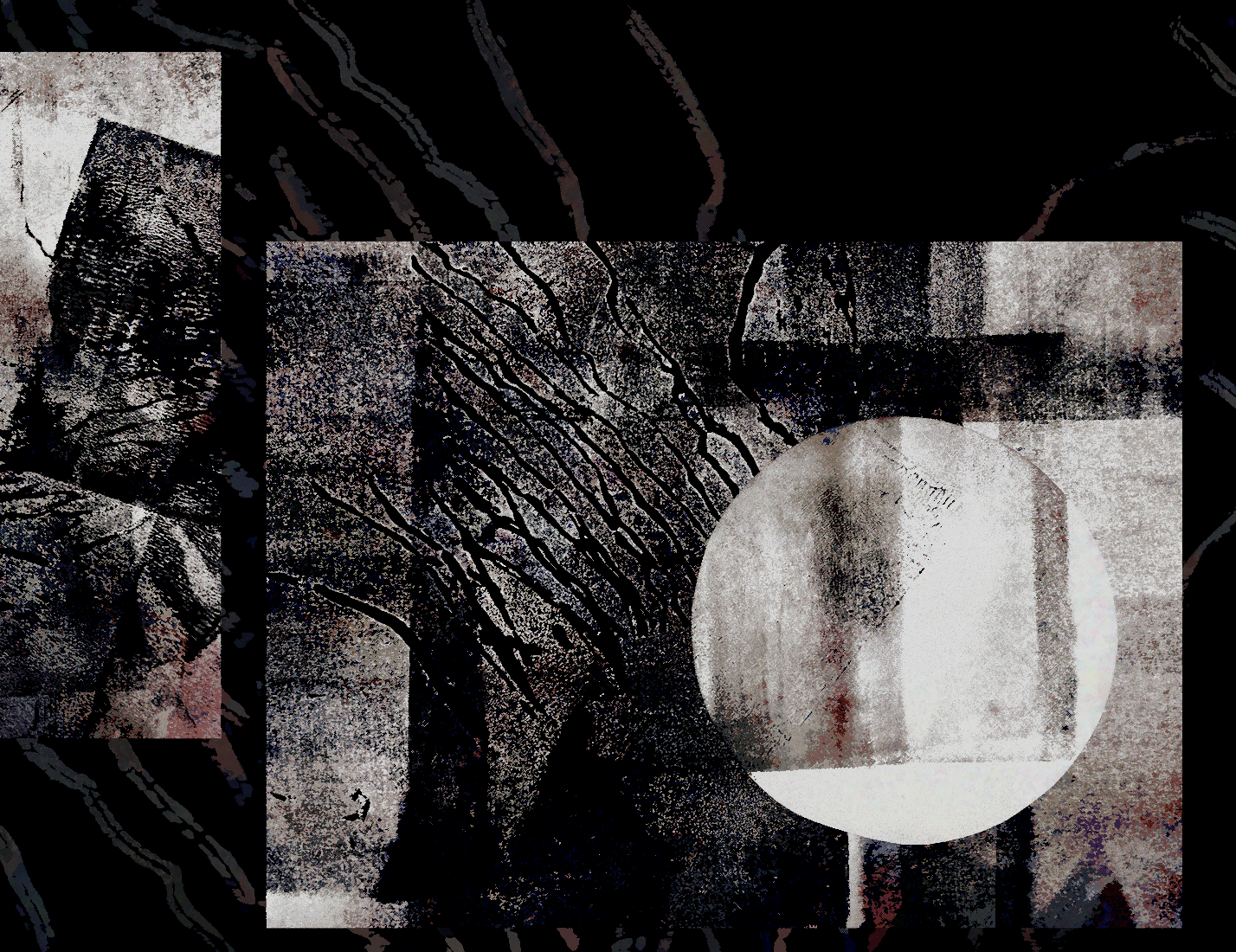 Combining printmaking, rolling and post processing algorithms.