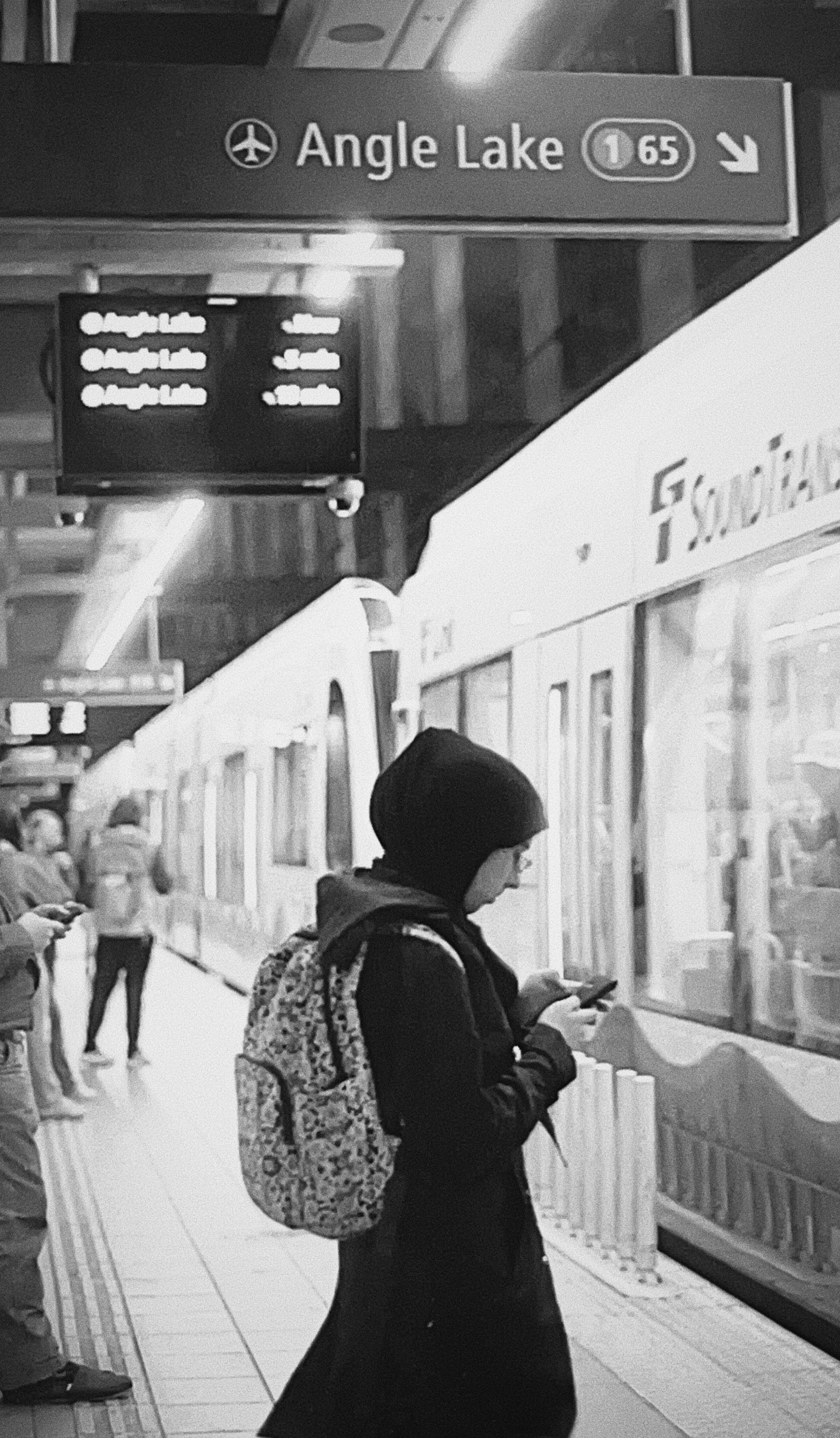 Seattle Green Line - Ilford HP5 Plus 400